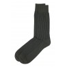 Men PEPER HAROW Recycled Ribbed Mens Socks - Charcoal £10.00