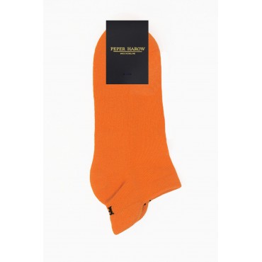 Women PEPER HAROW Organic Womens Trainer Sport Socks - Orange £10.00