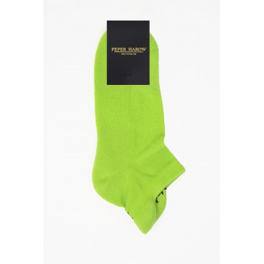 Women PEPER HAROW Organic Womens Trainer Sport Socks - Neon £10.00