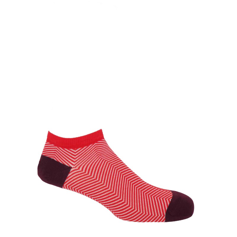 Men PEPER HAROW Lux Taylor Mens Trainer Socks Bundle - Red Yellow £18.00