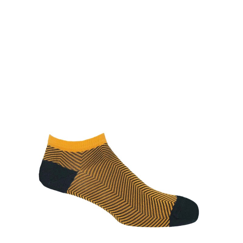 Men PEPER HAROW Lux Taylor Mens Trainer Socks Bundle - Red Yellow £18.00