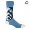 Men PEPER HAROW Symmetry Organic Mens Socks - Blue £16.00