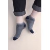 Men PEPER HAROW Lux Taylor Mens Trainer Socks - Grey £12.00