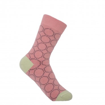 Women PEPER HAROW Beehive Womens Socks - Pink £13.00