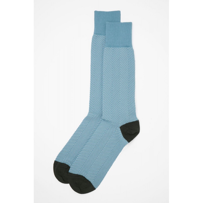 Men PEPER HAROW Lux Taylor Mens Socks - Sky £15.00