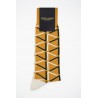 Men PEPER HAROW Septem Mens Socks - Mustard £12.00