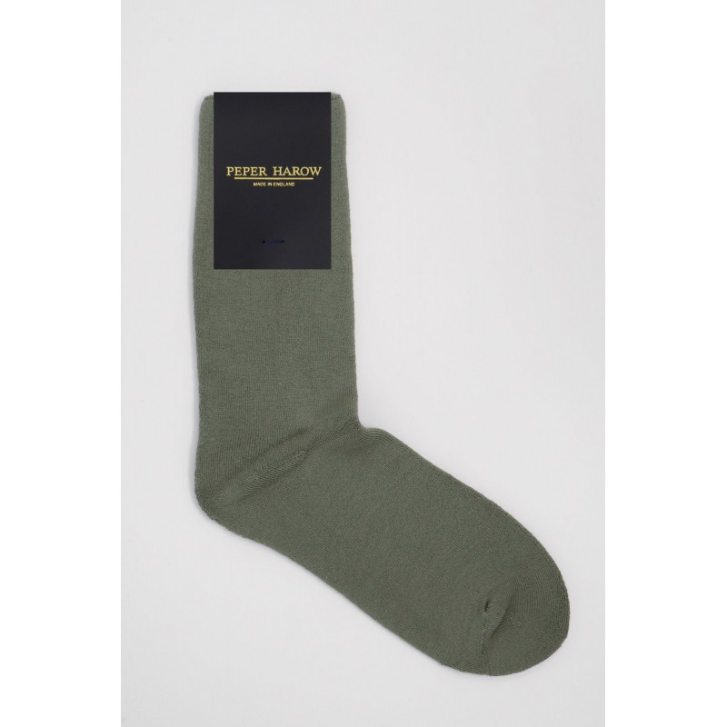 Men PEPER HAROW Plain Mens Bed Socks - Grey £14.00