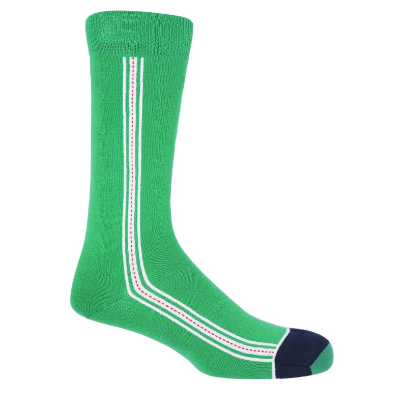 Men PEPER HAROW Andover Mens Socks - Green £10.00