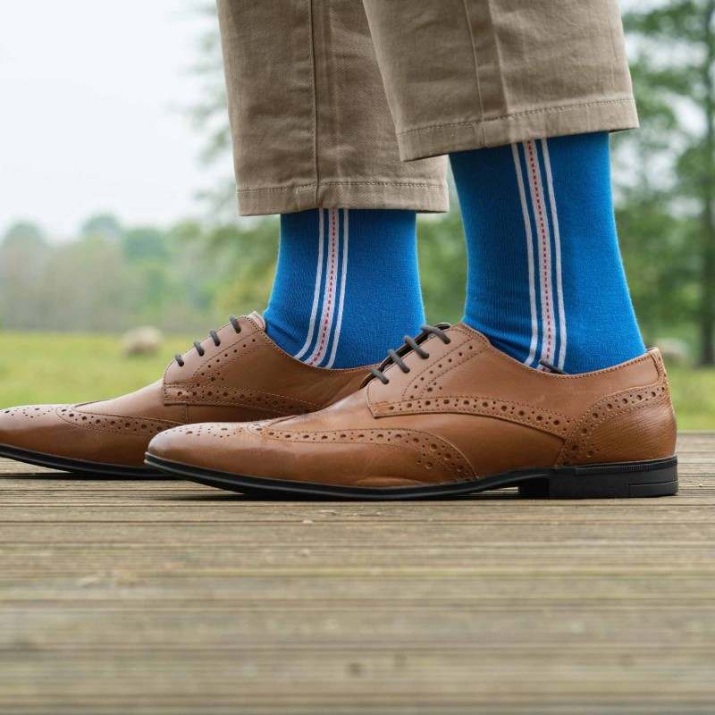 Men PEPER HAROW Andover Mens Socks - Blue £10.00