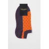 Women PEPER HAROW Polka Womens Organic Trainer Socks - Berry £9.00