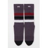 Women PEPER HAROW Striped Organic Womens Sport Socks - Mauve-PH-6128378773678- £14.00