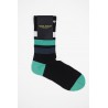 Men PEPER HAROW Striped Organic Mens Sport Socks - Black-PH-6128333881518- £15.00