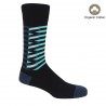 Men PEPER HAROW Symmetry Organic Mens Socks - Black-PH-4524446875788- £16.00