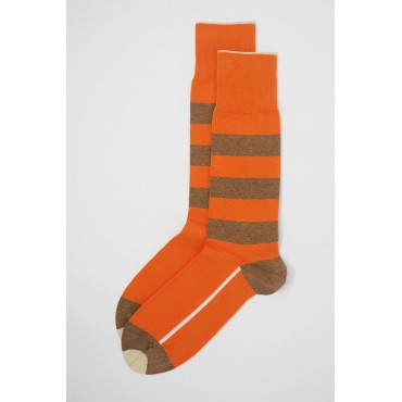 Men PEPER HAROW Equilibrium Organic Mens Socks - Orange-PH-4521007448204- £15.00