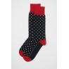 Men PEPER HAROW Pin Polka Mens Socks - Black-PH-4391906934924- £15.00