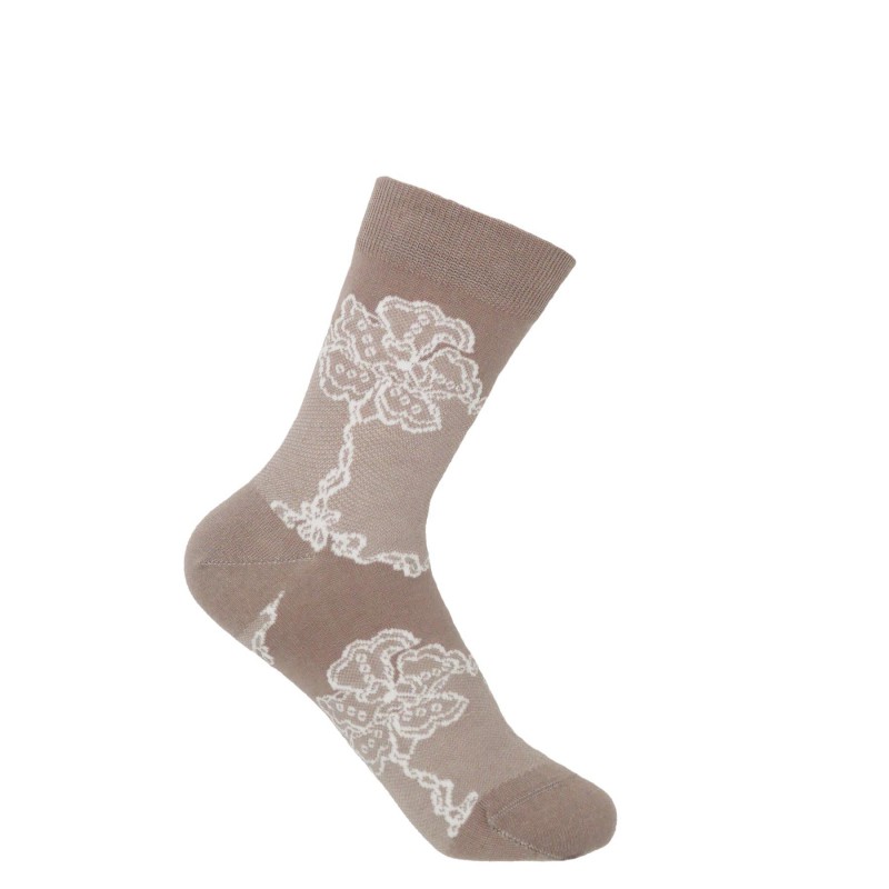 Women PEPER HAROW Delicate Womens Socks - Mink-PH-2114794324057- £10.00