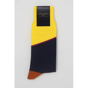 Men PEPER HAROW Hilltop Mens Socks - Bumblebee-PH-1961631645785- £10.00