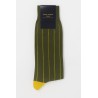 Men PEPER HAROW Pin Stripe Mens Socks - Green-PH-1541457051737- £15.00