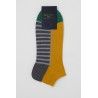 Men PEPER HAROW Welford Mens Trainer Socks - Mustard £6.00