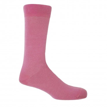 Men PEPER HAROW Classic Mens Socks - Pink-PH-1379574317145- £15.00