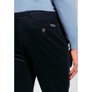 Corduroy Trousers Brook Taverner Regular Fit Ellroy Navy Corduroy Trouser £54.00