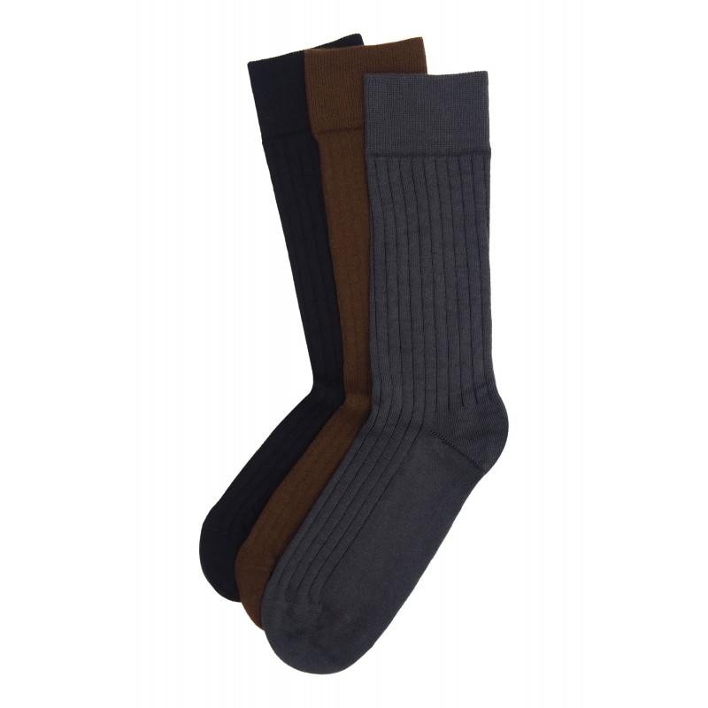 Men PEPER HAROW 3 Pack Essential Mens Socks - Neutral-PH-8558103330990 £36.00