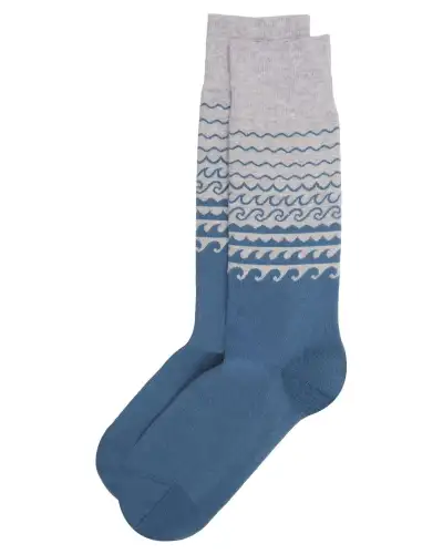 Men PEPER HAROW Wave Mens Socks - Blue £16.00