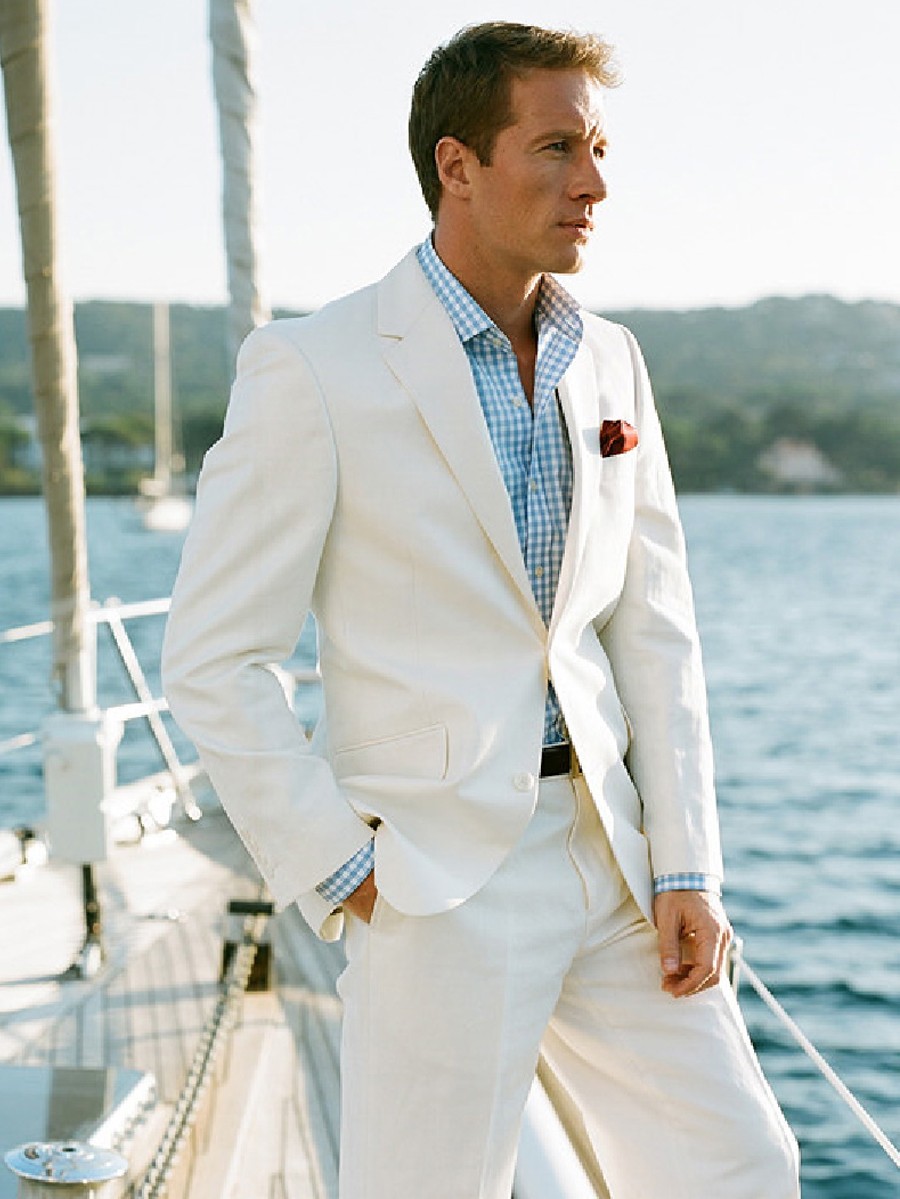 Jeremy Linen Suit